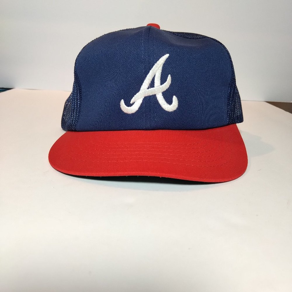 Vintage Atlanta Braves Snapback Trucker Hat Sports Specialties